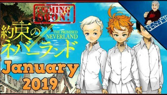 The Promised Neverland TV Anime Confirmed January 2019 – Neverland Anime Coming Soon !