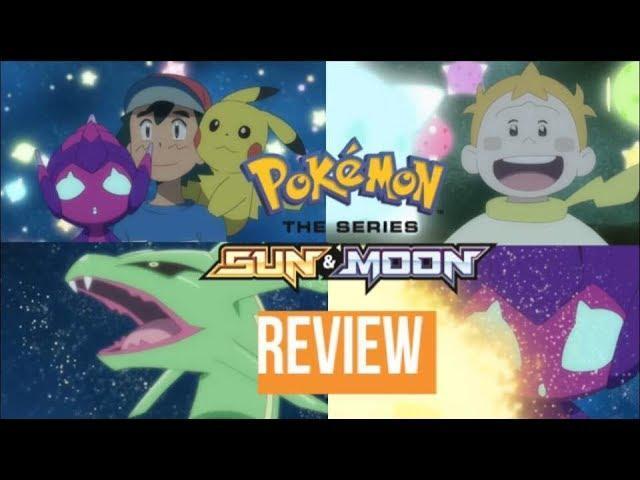 Pokemon Sun and Moon anime review ep 79 Poipole & Minior, Bond beyond the stars!!! Sophlocles past?