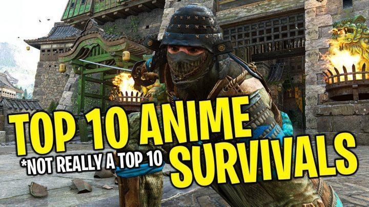 Top 10 Anime Survivals – For Honor Funny / Salty Moments