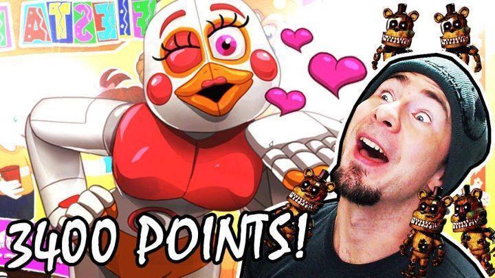 (Starting to get hard…) FNAF ULTIMATE CUSTOM NIGHT // Getting 3400 POINTS! // 4 ANIME CUTSCENES
