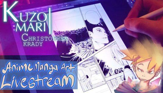 Drawing Manga On Ipad Pro – Clipstudio Paint / Anime Manga Art Stream