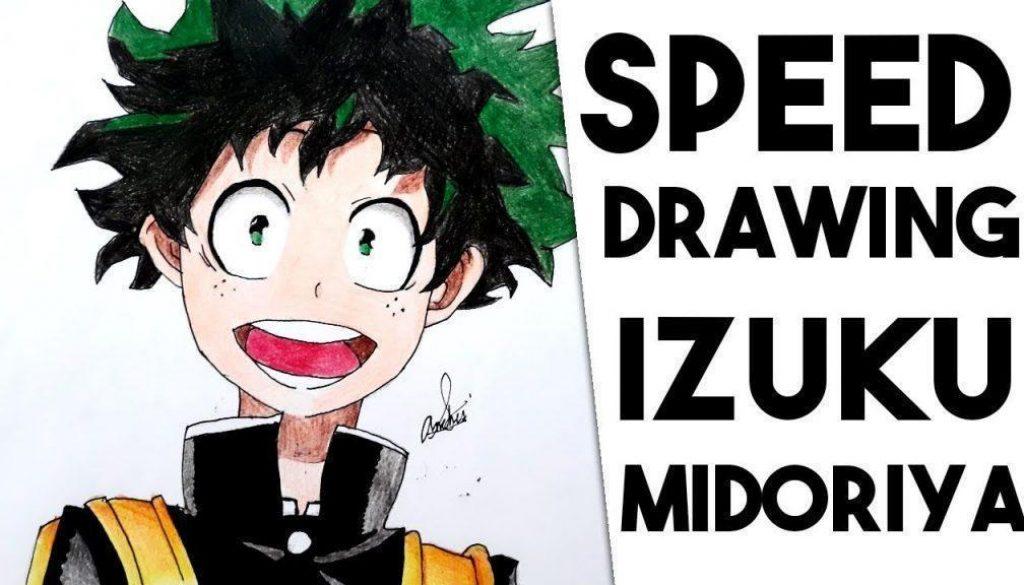 Speed Drawing – Izuku Midoriya “Deku” (Boku no Hero Academia)