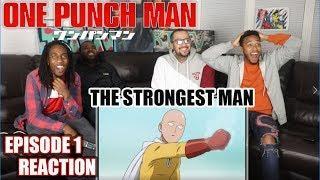 THE STRONGEST MAN! ONE PUNCH MAN EPISODE 1 REACTION/REVIEW