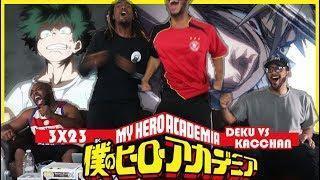 DEKU VS KACCHAN! My Hero Academia 3×23 REACTION/REVIEW