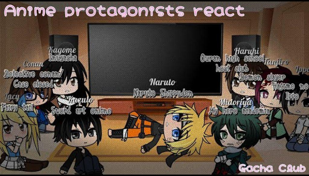 Anime-protagonists-react-to-each-otherPt.-12Gacha-Club
