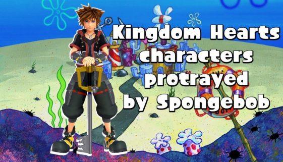 Kingdom-Hearts-characters-portrayed-by-Spongebob
