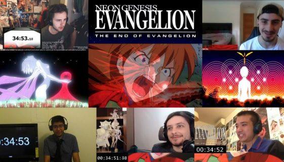 The-End-of-Evangelion-Mashup-Reactions-PART-1