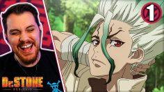 Let’s Get Stoned || Dr. Stone Episode 1 REACTION + REVIEW