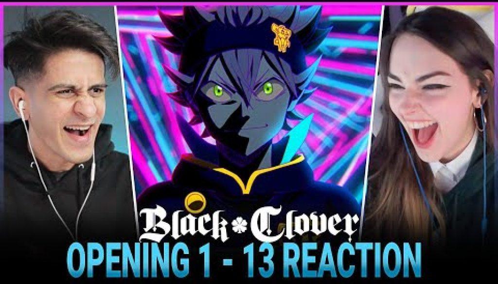 Black-Clover-Openings-1-13-REACTION-Opening-Reaction